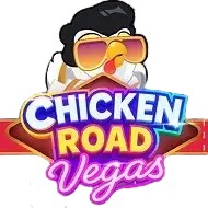 Chicken Road Vegas logo by InOut JaaBet Casino