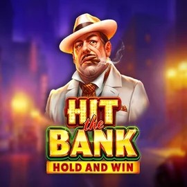 Hit The Bank Hold and Win logo – Slots by Playson at JaaBet Casino