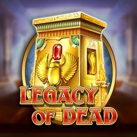 Legacy of Dead logo by Play'n GO at JaaBet Casino