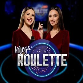 Mega Roulette logo by Pragmatic Play at JaaBet Casino