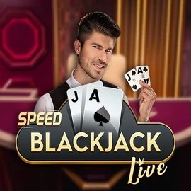 Official Live Casino logo: Speed Blackjack by Pragmatic Play at JaaBet Casino